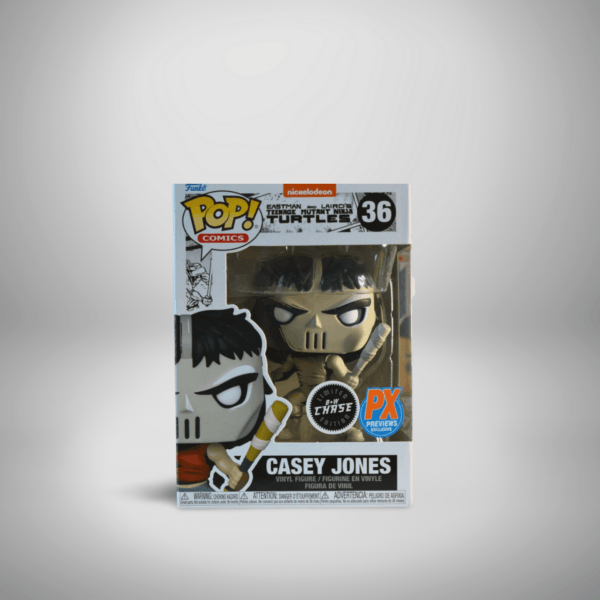 Funko Pop! Teenage Mutant Ninja Turtles (1984) - Casey Jones Comic #36 - Chase