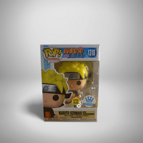 Funko Pop! - Naruto Uzumaki w/Rasenshuriken #1318 - Naruto Shippuden- GITD